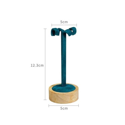 Jewelry Towers Personalized Velvet Jewelry Display Rack Storage Ornaments Light Luxury Store Mall Shooting Jewelry Display Props Jewellery Stand Display(Small) - size: Small