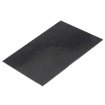 MECCANIXITY Stained Glass Sheet Mosaic Tile 7.9 Inch x 5.9 Inch Black Stained Glass Sheets for Crafts DIY Art Project - color: Black