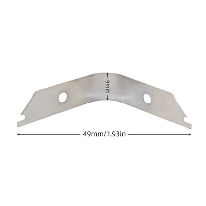 40PCS Photo Frame Metal Spring Clamp Cross Stitch Backing Board Hardware Fitting Utility Spring Clip