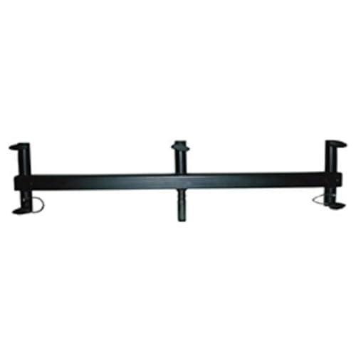 Kupo Junior Multi Header Lighting Bar, Steel Rigging Accessory with 5 Junior Receivers for Photography and Video Studio Mounting, 40" - Silver (KG004111)