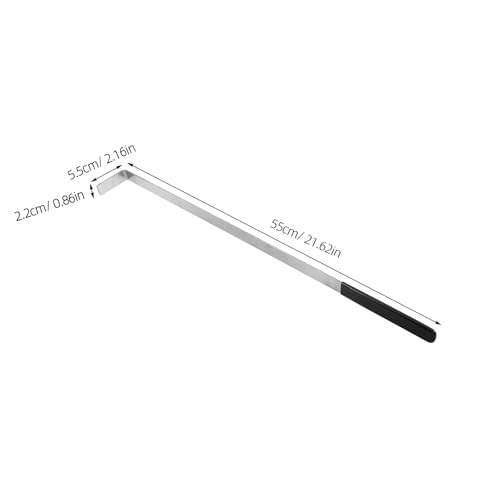 Supermarket Shelf Organization Tool, Stainless Steel Sorting Puller Ruler for Grocery Merchandising Store, Shelf Layout, Retail Display 21.65 Inch