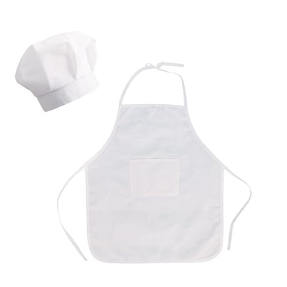 TINAYAUE Newborn Photography Prop Cute Baby Chef Outfits 5-12 Months White Chef Hat Apron Set Little Boys Girls Costume - color: 5-12 Months Boy