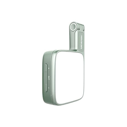 Amaran Go Magnetic Selfie Phone Light, Compatible with MagSafe & Qi2 Magnets, Dual LED Light Source with Adjustable Mirror Light & CCT (2700K-6500K), for Selfies, Makeup, & Content Creation (Green) - color: Green