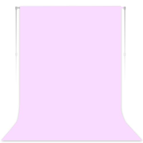 Light Purple Backdrop for Photoshoot Professional Photo Backdrop Background Curtain for Product Photography Portraits Wedding Party Live Streaming Video Recording 5X7 FT - color: Light Purple, size: 5X7 FT