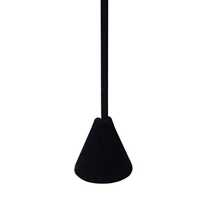 Ikee Design 6Pcs Set Earring T Stand Display Set with 3 Different Heights, T Shape Jewelry Earring Showroom and Tradeshow Showcase Displays, Black Velvet, 4 1/2 H in ; 5 3/4 H in; 6 3/4 H in - color: Black Velvet, 3 Heights