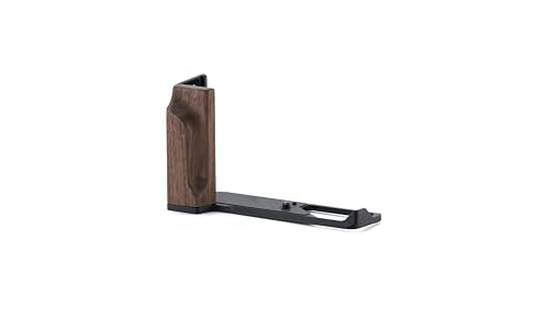 Tilta Vintage Camera Cage Compatible with Sigma BF | Ergonomic Grip | Lightweight | Durable | ARCA Adapter-Ready Bottom Plate for Ronin S Gimbals (Black, Wooden Grip Mounting Baseplate Kit) - color: Black, size: Wooden Grip Mounting Baseplate Kit