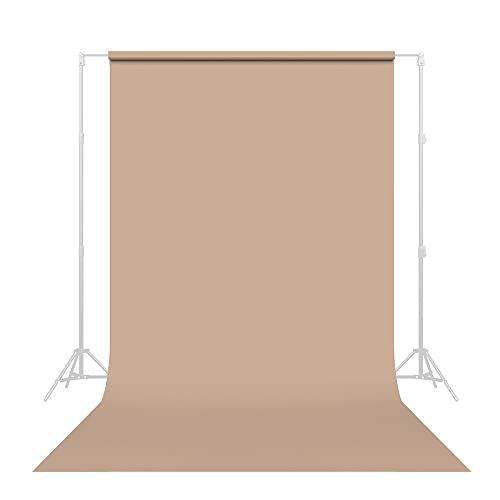 Savage Seamless Paper Photography Backdrop - Color #53 Pecan, Size 86 Inches Wide x 36 Feet Long, Backdrop for YouTube Videos, Streaming, Interviews and Portraits - Made in USA - size: 86 in x 36 ft
