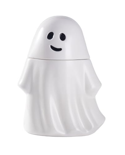 Halloween Ceramic Ghost Cookie Jar