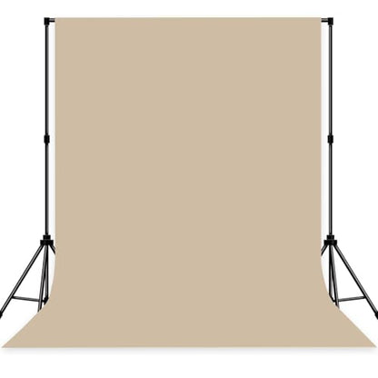 Photo Backdrop Beige Fabric Professional Photography Solution 6x9ft Seamless Design Eliminate Wrinkles Baby Shower Pregnant Women Shooting Scene Background - color: Beige, size: 6x9ft