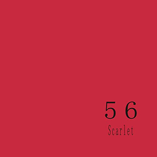 Seamless Photography Background Paper Roll, Red Photo Paper Backdrop for Photography, Video and Streaming (107''x36' Scarlet) - color: Scarlet, size: 107" x36'