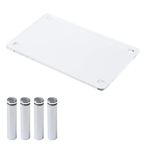 MY MIRONEY 2PCS Acrylic Display Stands Clear Display Shelf Cupcake Display Riser Makeup Holder for Decoration and Organizer(5.91" x 3.54" x 1.97") - size: 5.91" x 3.54" x 1.97"