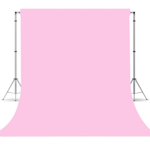 Pink Photography Backdrops, Photo Booth Video Shooting Photo Backdrop, Portrait Background for Photography, Photo Studio Pink Backdrops for Photoshoot 6x9ft - color: Pink, size: 6x9 FT
