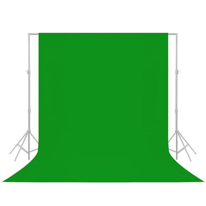 YSKE-Professional Green Photography Backdrop10X7ft - Machine Washable Seamless Background for Studio & Video - color: Green, size: 10X7