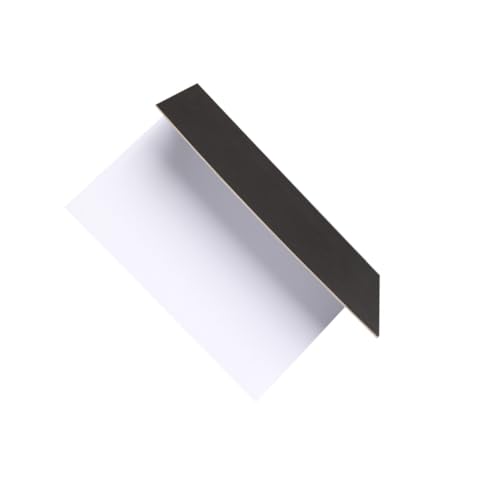 BESPORTBLE Thick Folding Reflective Photography Background Board with Black White Surfaces for Tabletop and Studio Lighting Control, Portable Photo Reflector for Filming and Outdoor Use