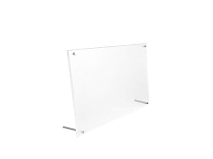 B&NN 8.5" * 11'' Acrylic Picture Frame Floating Look，3MM + 3MM Thickness Clear Photo Frame，Desktop Frame less Display, Self Standing (8.5" * 11'') - size: 8.5" x 11"