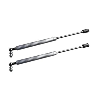 Compatible With Toyota Harrier Venza 2020-2025 Car Bonnet Hood Lift Hydraulic Rod Strut Spring Shock Bars Bracket Car-styling(Carbon Silver) - color: Carbon Silver