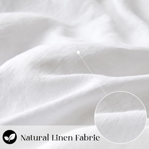 Simple&Opulence Linen Placemats Set of 4 – Hemstitched Dinner Cloth Placemats for Wedding,Party,Mothers Day,Easter – Machine Washable and Reusable 14"×19" White - color: White, size: placemat(14"×19”)