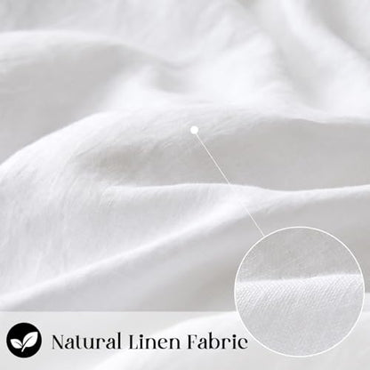 Simple&Opulence Linen Placemats Set of 4 – Hemstitched Dinner Cloth Placemats for Wedding,Party,Mothers Day,Easter – Machine Washable and Reusable 14"×19" White - color: White, size: placemat(14"×19”)