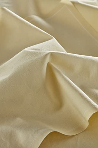MY DRAP Cotton Luncheon Napkin, Pine Cone, 12 Units per roll - color: Pastel Yellow
