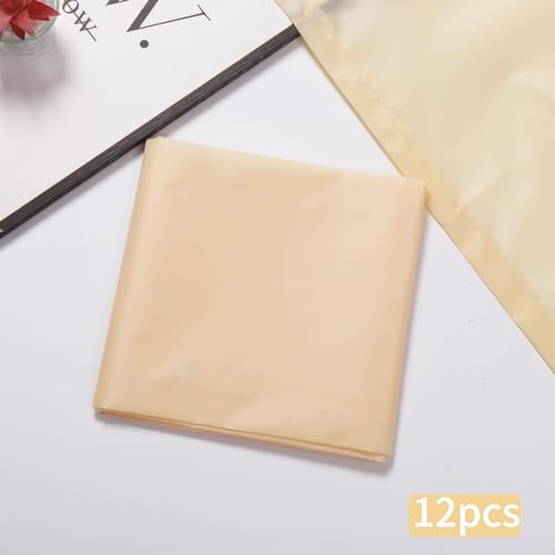 Torixqi12 Pcs Fluorescent Light Covers for Ceiling Lights Classroom, Magnetic Light Filters, Fluorescent Light Diffuser Covers for Office, Hospitals, Home 4 x 2 Feet (warm yellow) - color: warm yellow