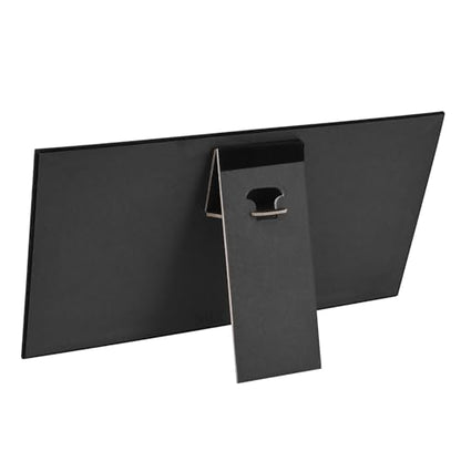 MOOCA Temper Glass Top Jewelry Display Case with Tempered Glass Lid and 54 Clip Body Jewelry Showcase Display Pad for Belly Button Rings, Tongue Rings, and Industrial Barbell Organizer, Brown Color - color: Black Pad with Brown Wood Case