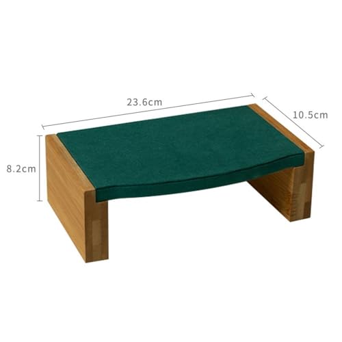 Jewelry Display Stand Earrings Display Rack Bracelet Jewelry Display Stand Mall Luxury High-end Green Velvet Display Props Jewelry Holder Organizer(Large) - size: Large