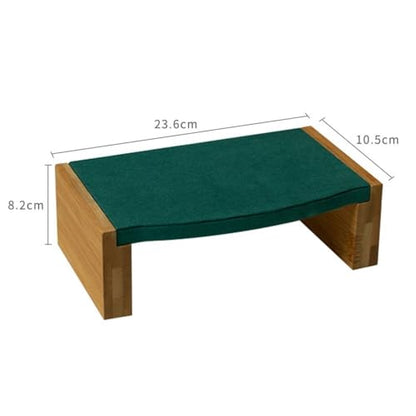 Jewelry Display Stand Earrings Display Rack Bracelet Jewelry Display Stand Mall Luxury High-end Green Velvet Display Props Jewelry Holder Organizer(Large) - size: Large