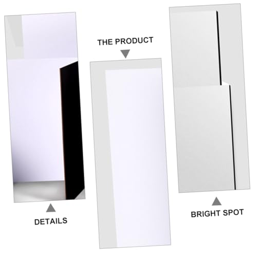 VILLCASE Folding Reflective Photography Backdrop Board Silver Black White, Thickened Collapsible Photo Reflector for Studio and Outdoor Shooting