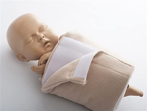 Newborn Baby Photography Props Boys Girls Beanbag Contoured Posing Assistance Wrap Potato Photo Prop Beige