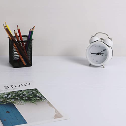 Heroad Peel and Stick Wallpaper 17.5" x 197" Wood Contact Paper Wood Wallpaper White Wood Grain Contact Paper Thicken Textured for Cabinets and Drawers Countertops Waterproof Self Adhesive Vinyl - color: White, size: 17.5" x 197"