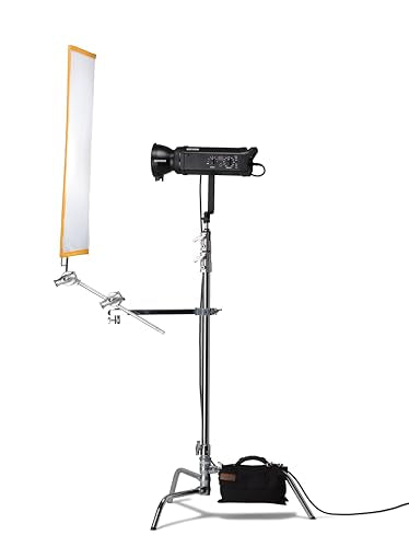 Kupo Sidearm with Baby Pin and Receiver, Heavy Duty Offset Mount for 1.25"–1.5" Tubes in Professional Lighting and Grip Rigging Applications, Silver (KG809012) - style: Sidearm with Baby Pin/Receiver