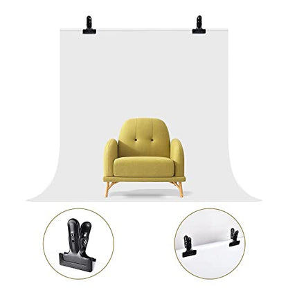 Backdrop Spring Clamps - 2 Pack of 4" Heavy Duty Clips for Photography Background Stands, Woodworking & Home Improvement Projects - style: 2 Packs