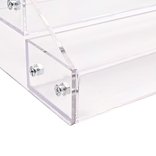 7 Tiers Layers Organizer Rack Stand Holder Large Capacity Acrylic Clear for Nails Polish Essential Oil Lipstick and Sunglasses - style: 7 Layers