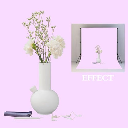 Light Purple Photo Backdrop for Photoshoot 5x7ft, Zoom Meeting Photography Backdrop Studio Shooting Props - color: Light purple, size: 5x7ft