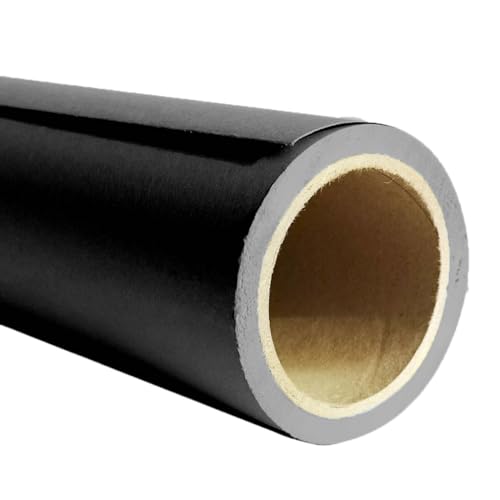 Seamless Photo Photography Backdrop Paper, Photo Background Paper Roll (Ultra Black, 107”x39') - color: black, size: 107”x39'