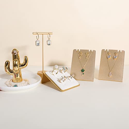 white ring display for selling, velvet white ring holder for jewelry, jewelry ring organizer【Velvet Ring Holder-White 】 - color: White