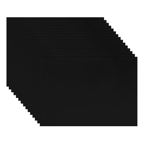 Guakicae 150 Sheets Black Cardstock 5 x 7 Craft Paper, 300gsm/110lb Heavyweight Flat Card Stock Art Paper for DIY Card Making, Wedding Invitations, Greeting Cards, Postcards, Anniversary - color: Black, size: 5x7-150pcs