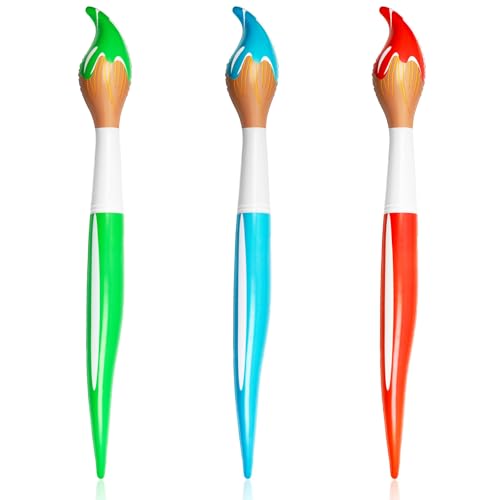 3 Pcs Inflatable Paint Brushes for Back to School Party Decorations Giant Blow up Paintbrushes Large Art Paint Brushes Balloon for School Classroom Events and Birthday Party Decorations - color: Paint Brushes-blue,green,red-3 Pcs, size: 3 Pcs
