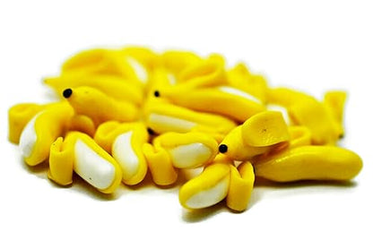 Mini Bandana for Crafts 20 Banana Peel Garden Display Minimal Decoration