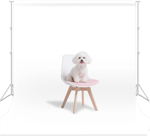 White Photo Backdrop for Photoshoot, White Background for Portrait, Product Photography Fashion Shoot Festival Celebrations 7x10FT - color: White, size: 7X10 FT