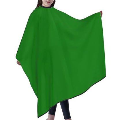 Custom Barber Cape Unisex Salon Hair Cutting Capes Add Your Image Logo Haircut Kit Personalized Stylist Tool - color: Green