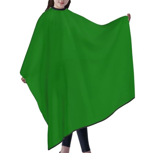 Custom Barber Cape Unisex Salon Hair Cutting Capes Add Your Image Logo Haircut Kit Personalized Stylist Tool - color: Green