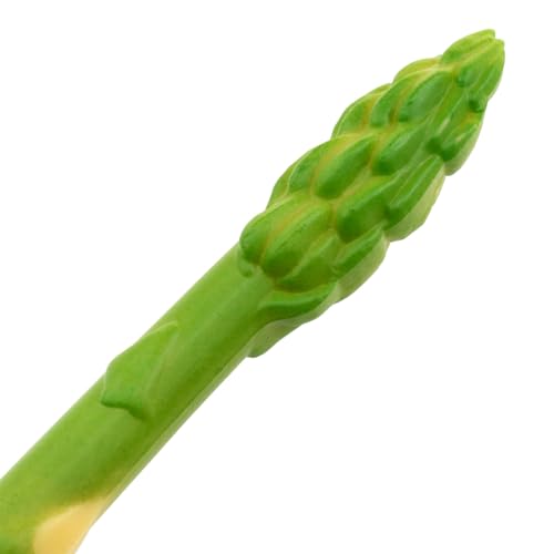 19cm Simulated Asparagus Plastic Vegetable Decoration Simulated Vegetables Simulated Asparagus for Photography Props Exhibition Halloween Decorations 6pcs