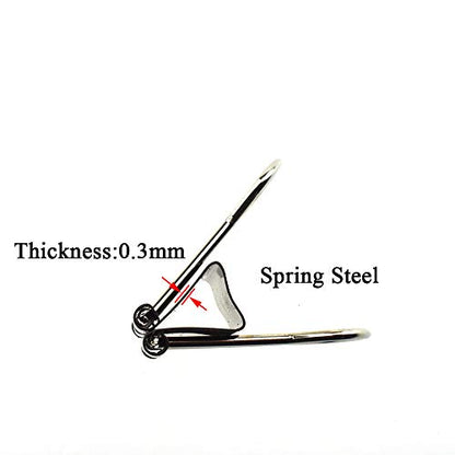 HAHIYO Binder Clips Paper Clamps Spring Steel Sturdy Small 0.75 inches Width 0.28 Inch Capacity No Sharp Edges Heavy Duty Tight Grip Reusable Black Metal Bright Finish for Home Office School 30 Pack - size: 0.75in-30P