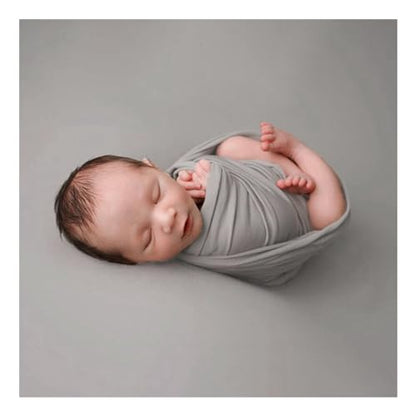 Orraphtstu Newborn Photography Posing Fabric Baby Beanbag Backdrop Props Stretch Blanket for Professional Studio Photoshoot (Gray) - color: Gray