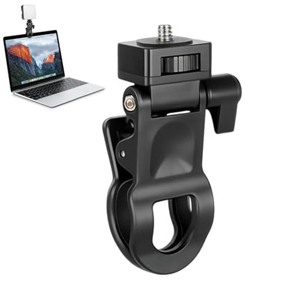 Selfie Phone Light Clip – Portable Clip-On Light for Phone, Camera, Laptop, Webcam, Tripod with 1/4" Thread Mount, Compatible for Zoom or Video Call