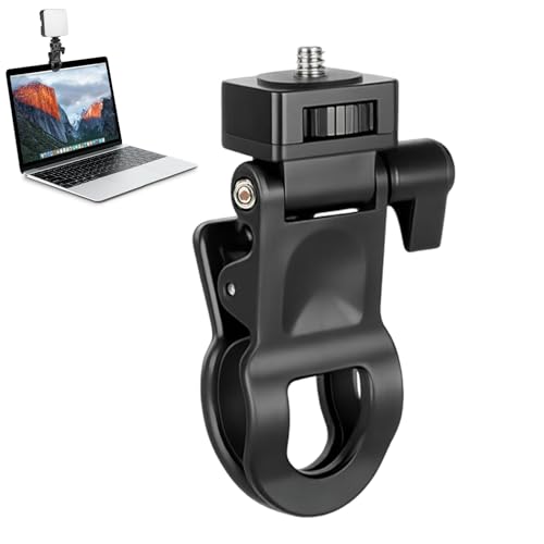 Selfie Phone Light Clip – Portable Clip-On Light for Phone, Camera, Laptop, Webcam, Tripod with 1/4" Thread Mount, Compatible for Zoom or Video Call