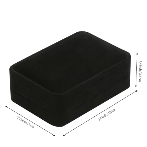 LETURE 6 Pieces Velvet Jewelry Gift Boxes for Necklace Pendant Bracelet Ring Earring, Jewelry Storage Display Case for Christmas Wedding Engagement Birthday Anniversary (Pendant Box STYLE-6PCS) - color: Pendant Box STYLE-6PCS