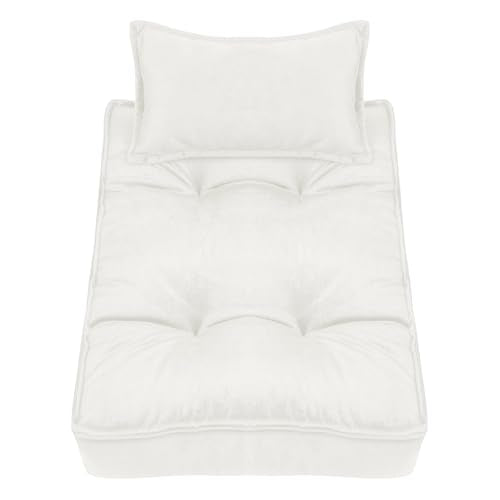 M&G House Newborn Photography Props Small Mattress Pillow Photography Accessories Baby Photoshoot Props Bed Mattress Bed Mat(White) - color: Standard White