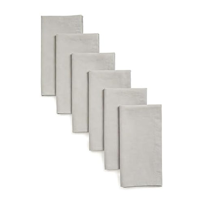 Simple&Opulence Linen Napkins Set of 6 – 100% Pure Linen Napkins for Spring, Easter, Mothers Day,Wedding, Party, Everyday Use Machine Washable and Reusable 14" x 14" Linen - color: Linen, size: Napkin(14"×14")
